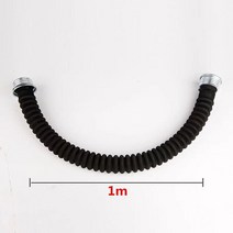 8 in 1 휴대용 공기 공급 호흡기 전기 공기 공급 시스템 먼지 마스크 탄광 산업 방진 하프 마스크, 1m 기관