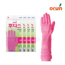 후디스 고무장갑 왼손 하나, 4개, 대(L)