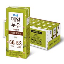 매일두유 식이섬유 저당 190ml 24팩
