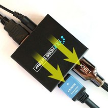 마이KIDMALL_HDMI 분배기 모니터 영상 1-2 4K 공유 화면분할 분배 네트워크_MMY키드MAl몰, 별도의_옵션-없음