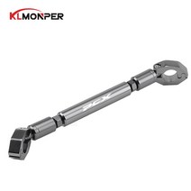 혼다 PCX125 21년 확장 멀티바 크로스바 네비게이션 휴대폰 거치대 튜닝 파츠, 티타늄 숏