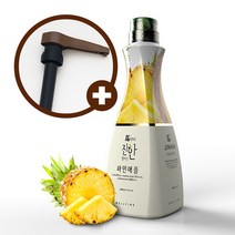 웰파인 더진한 파인애플농축액 1.5kg + 유니버셜소스펌프, 단품