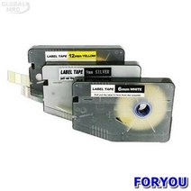 ForU276 M 라벨테이프 1개 공구 소모성자재 사무용품 전기용품 배관자재 안전용품, 상세페이지 참조