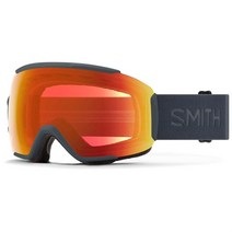 스미스 스포츠고글 Sequence OTG Goggles, Slate/ChromaPop Everday Red Mi
