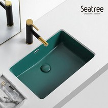 [씨트리] 언더볼 세면대_ST-L040U_DG 다크그린, 단품