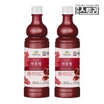 청강원 석류청 엑기스 900ml X 2병, 2개