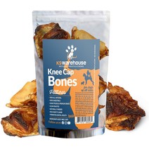 K9warehouse Knee Cap Bones Dog Chew Treats, 10 count