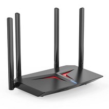 스마트 WiFi 6 라우터 듀얼 밴드 기가비트 라우터(무선 속도 최대 1754 Mbps) 게이밍 MUMIMO OFDMA 자녀 보호