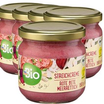 디엠바이오 dmBio Beet & thorseradish spread 독일 비트 & 고추냉이 크림 스프레드 180g, 5팩
