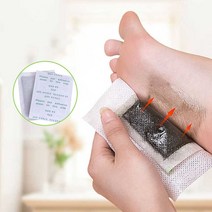 일본 발바닥 다리붓기 온열 독소 패치 파스5 쌍 10 pcs 해독 발 패치 클렌징 발
