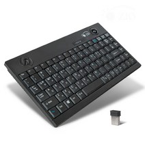 ZIO RMK380mini 무선 트랙볼 미니키보드 89키 키스킨, 더반짝리본 본상품선택, 더반짝리본 본상품선택