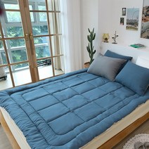 [다올] 침대패드 보다 5cm 두께 알러지케어 사계절 매트리스 이불 침대토퍼 슈퍼싱글/퀸, 핑크