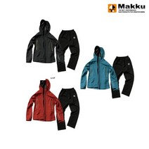 MAKKU AS-300 아크레인슈트 비옷 선상우의 루어낚시복, 블루EL-009140, 의류