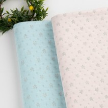 태백섬유 무형광 아일렛 자가드 삼중지 원단 누빔 누빔비 누비지 핑크 스카이 2종, 스카이(A육삼)