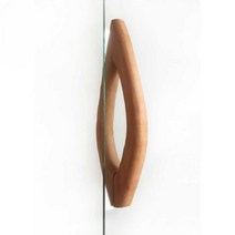 강화도어 손잡이 통나무 문고리 미닫이 상가문교체, 60cm 간격 로그