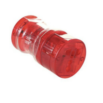 인트래블 멀티플러그 원통형 NO 0218 레드, 1개