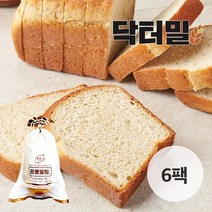 [닥터밀] 프로통밀 미니식빵 6팩, 없음, 상세설명 참조