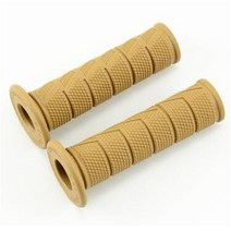 오토바이 프레임 부품 고무 클래식 빈티지 22MM 모토 핸들 바 빈티지 레트로 할리 스타일 부품 유니버설 모, 13 3 khaki