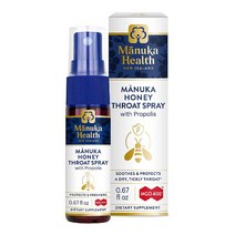 Manuka Health 마누카헬스 뉴질랜드 프로폴리스 목 인후 구강 스프레이 0.67 fl oz(20ml)