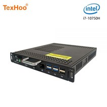 TexHoo-OPS 미니 PC 컴퓨터 인텔 코어 i7 10750H i5 프로세서 윈도우즈 10 프로 11 컨퍼런스 티치 스크린 내장 호스트 30mm, 8G RAM 256G SSD, Intel Core i3-4100M