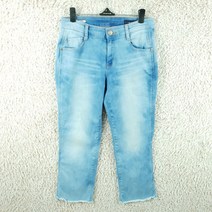 빈티지프렌/ [26]헤지스 일자핏 크롭 데님팬츠(스판)