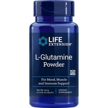 라이프익스텐션 L-글루타민 파우더, 100g, 1개