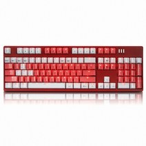 앱코 HACKER K8800 카일 광축 완전방수 축교환 크리스탈 키캡 (레드 클릭), 기본