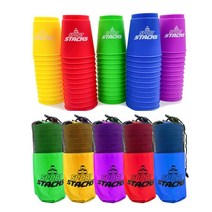 CJ 스포츠 스태킹 KC인증 스피드 스택 컵쌓기, 옐로우