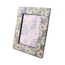 나전칠기 액자21cm(꽃), 단품