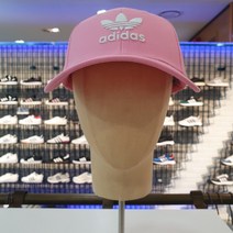 [W몰 아디다스오리지널스] HL9329 남녀공용 베이스볼 클래스 트레포일 캡 핑크, OSFW(56CM), 사이즈:OSFW(56CM)