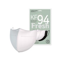 두코 KF94 브이콧대 후레쉬 마스크 새부리형 대형 국내생산 100매, KF94 브이콧대 후레쉬 마스크 화이트 100매