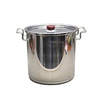 육수통 인덕션용 스텐통 들통 곰솥 3종류, free, 5갤론