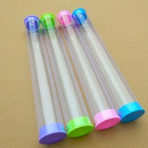 !junjjnag!9650ea PVC 투명 튜브 답례품 대량 포장용기, PVC 튜브통