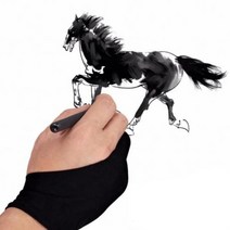 BUyuS아티스트용장갑 손가락두개용 드로잉장갑 타블렛 장갑굿딜 브이숍