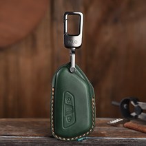 폭스 바겐 Tuon 트랜드 ID.4 골프 ID.6X 가죽 키 케이스 프로텍터에 적합, 03. green