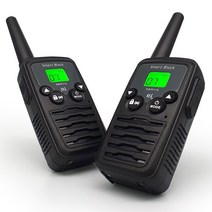 스마트 블랙 생활무전기 (2대1세트), 스마트 블랙 (2대  1세트)