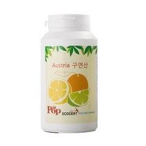 팝플러스 식용구연산 550g-1개 오스트리아 에코서트인증원료, 550g, 1개