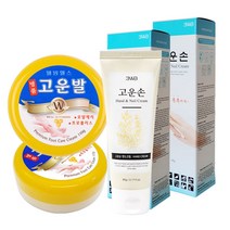 고운발 크림 110g x 2 + 고운손 핸드크림 90g x 2, 1세트