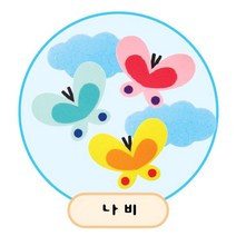 청양토이 공간꾸미기 소품 나비, 단품