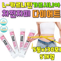 식약처인증 엘카르니틴 L-카르니틴 가르시니아 L-carnitin 카르티닌 내장지방 체지방 감소도움 뱃살 허벅지 아랫배 다이어트, 5통