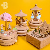 본디자인랩 우드 오르골, 화이트 발레리나