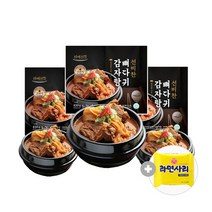 선비찬 뼈다귀감자탕 830g X 3봉(+라면사리1봉), 단품