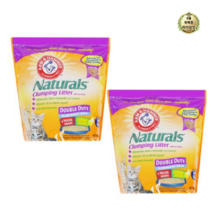 라이브잇 암앤해머 에센셜 더블듀티 옥수수 응고형 고양이 모래, 은은한귤향, 24개, 4.08kg