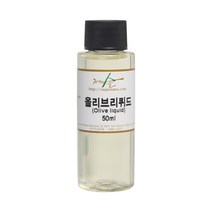 [자연의숲] 올리브리퀴드 100ml 50ml 가용화제 천연보습제 클렌징오일만들기 화장품재료 석고방향제 천연화장품 자연의숲, AS020 올리브리퀴드50ml, 1개