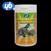 YB무역 감마루스 거북이 먹이 사료 25g 250ml