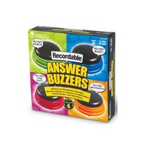 (특가/당일) 미국 강아지 말하는 버튼 러닝리소스 녹음벨 녹음부저 대화 말버튼 훈련용 4개입