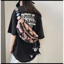 베이직센스 메신저백 힙색 멀티포켓 스포티 캐주얼 크로스백