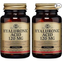 솔가 Hyaluronic Acid 히알루론산 120mg 30정 2병, 2개