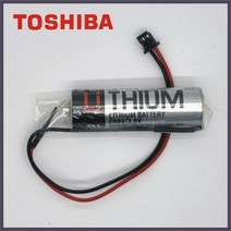 도시바 ER6V HRS-DF3커넥터 3.6V 2000mAh ER6VC119A MR-J3BAT MR-J3-BAT ER6VLY 호환 열량계 ROBOT PLC CNC PLC배터리, 1개