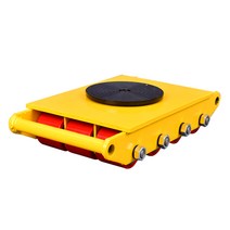 산업용 도비 대차 바퀴 중량물 운반 캐스터 건설 공장, 8T 고무 휠